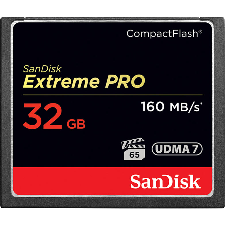 32GB Extreme Pro CompactFlash