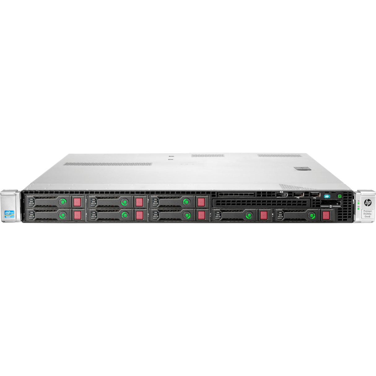 HPE ProLiant DL360p G8 1U Rack Server - 2 Xeon E5-2670 2.60 GHz - 32 GB RAM - Serial ATA/600, 6Gb/s SAS Controller