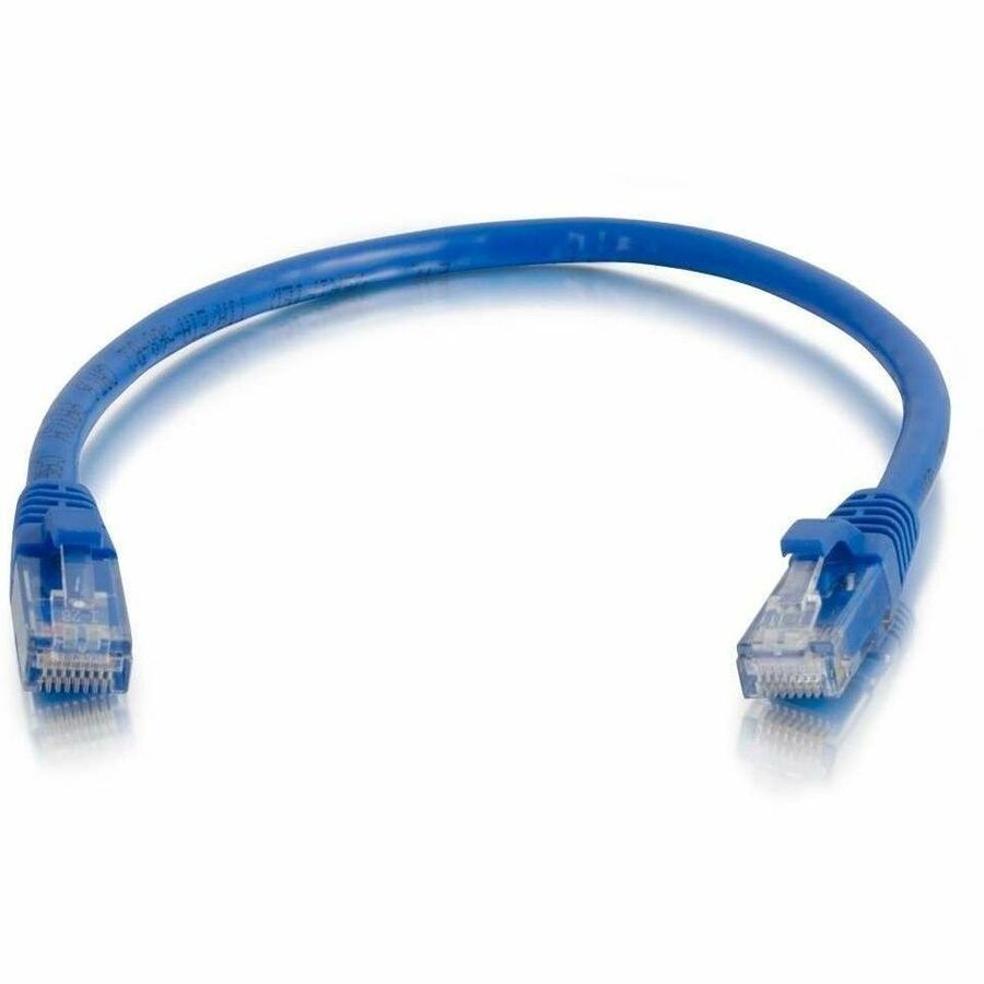 C2G 3ft Cat6a Snagless Unshielded (UTP) Network Patch Ethernet Cable-Blue
