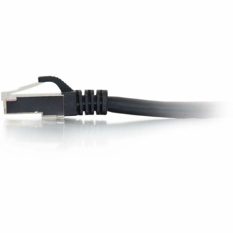C2G-6ft Cat6a Snagless Shielded (STP) Network Patch Cable - Black