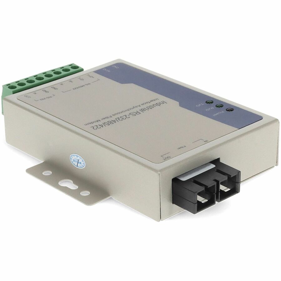 AddOn Serial RS232/RS485/RS422 to Fiber SMF 1310nm 20km SC Serial Media Converter