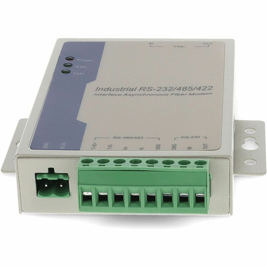 AddOn Serial RS232/RS485/RS422 to Fiber SMF 1310nm 20km SC Serial Media Converter