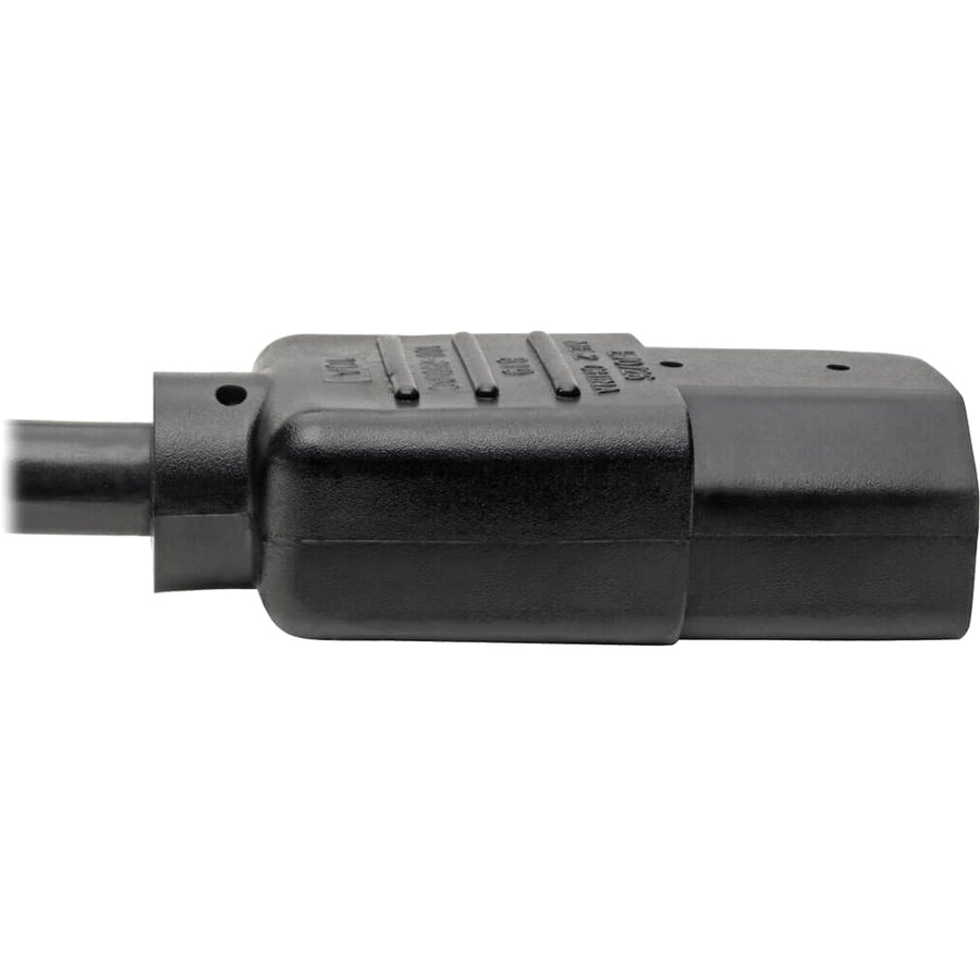 Eaton Tripp Lite Series PDU Power Cord, C13 to C14 - 13A, 250V, 16 AWG, 3 ft. (0.91 m), Black