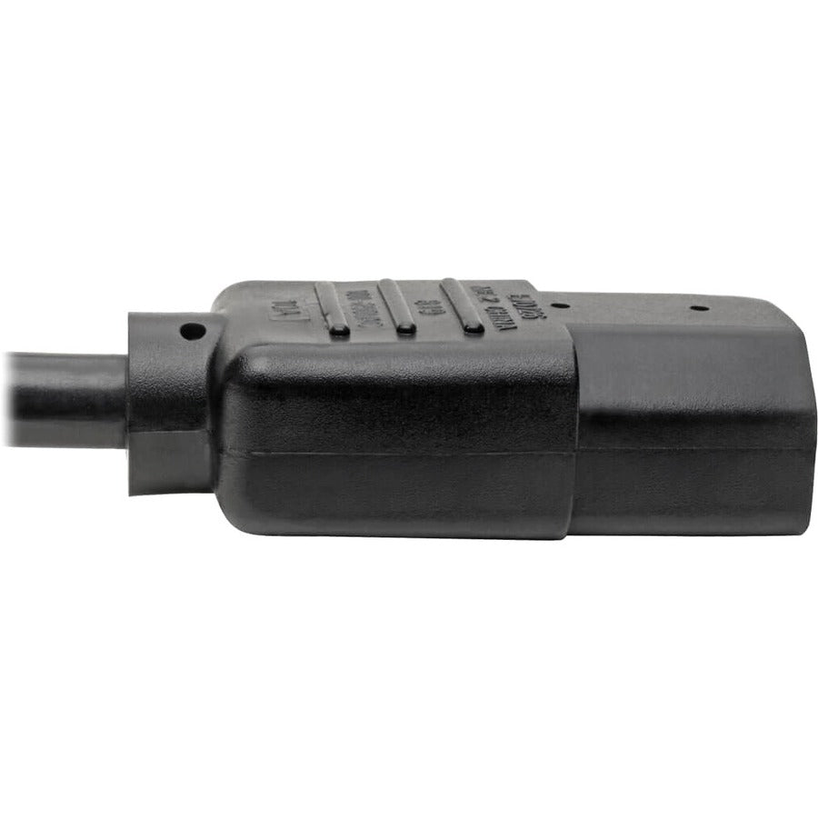 Eaton Tripp Lite Series PDU Power Cord, C13 to C14 - 13A, 250V, 16 AWG, 5 ft. (1.52 m), Black