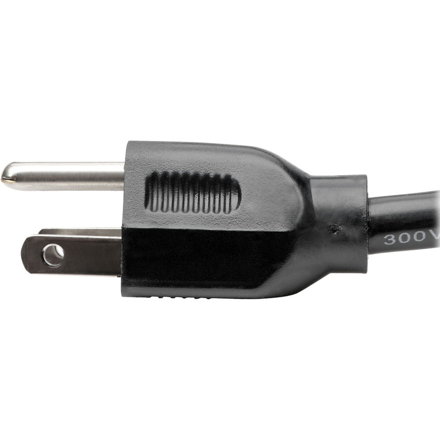 Eaton Tripp Lite Series Power Extension Cord, NEMA 5-15P to NEMA 5-15R - Heavy-Duty, 15A, 120V, 14 AWG, 3 ft. (0.91 m), Black