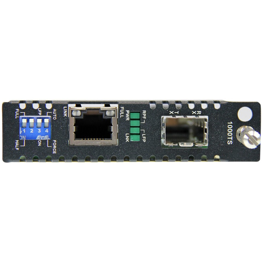 StarTech.com Gigabit Ethernet Fiber Media Converter Card Module with Open SFP Slot