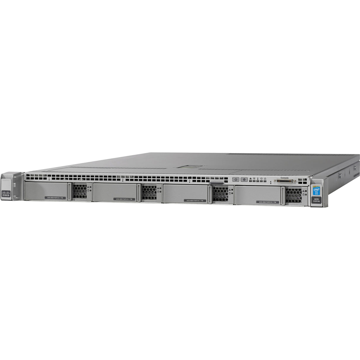 Cisco C220 1U Rack Server - 1 Xeon E5-2609 2.40 GHz - 8 GB RAM - Serial ATA, Serial Attached SCSI (SAS) Controller