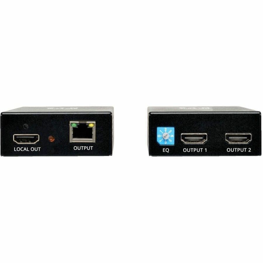 Eaton Tripp Lite Series 1 x 2 HDMI over Cat5/6 Extender Kit, Box-Style Transmitter/Receiver for Video/Audio, Up to 150 ft. (45 m), TAA