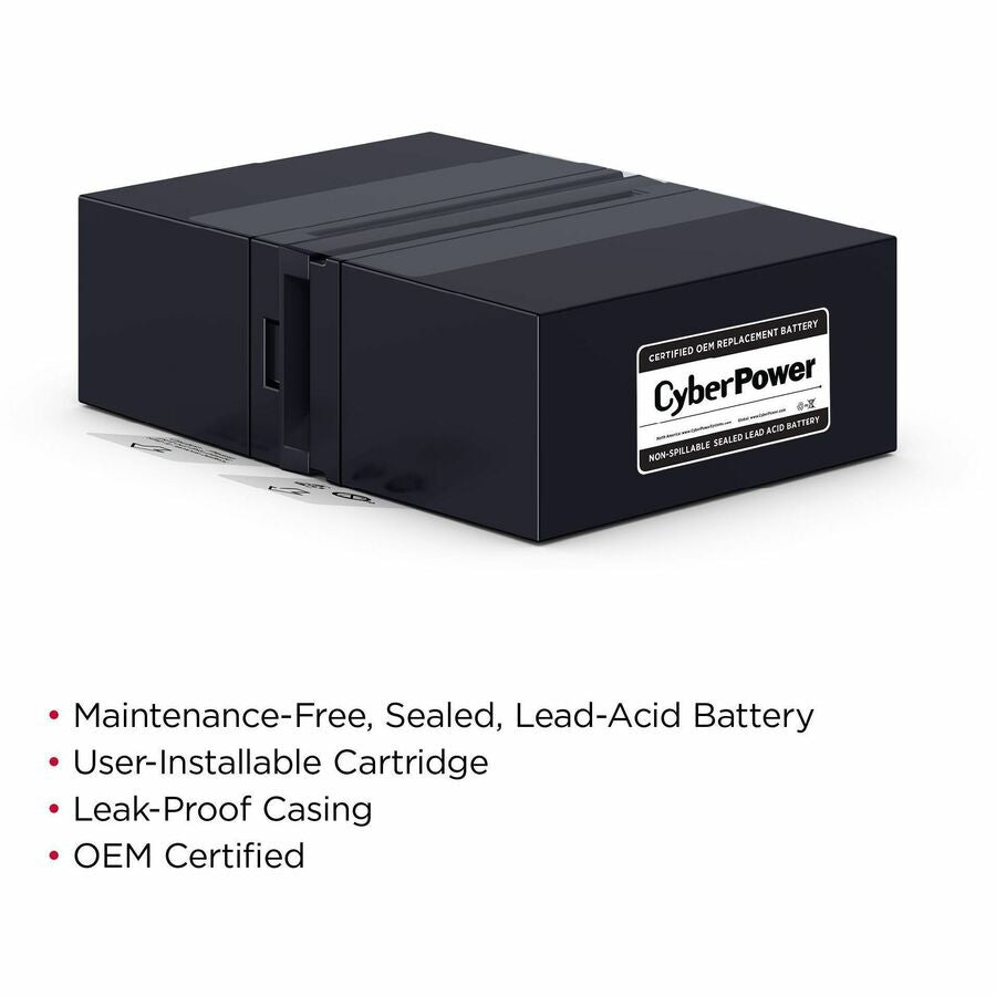 CyberPower RB1280X2B Replacement Battery Cartridge