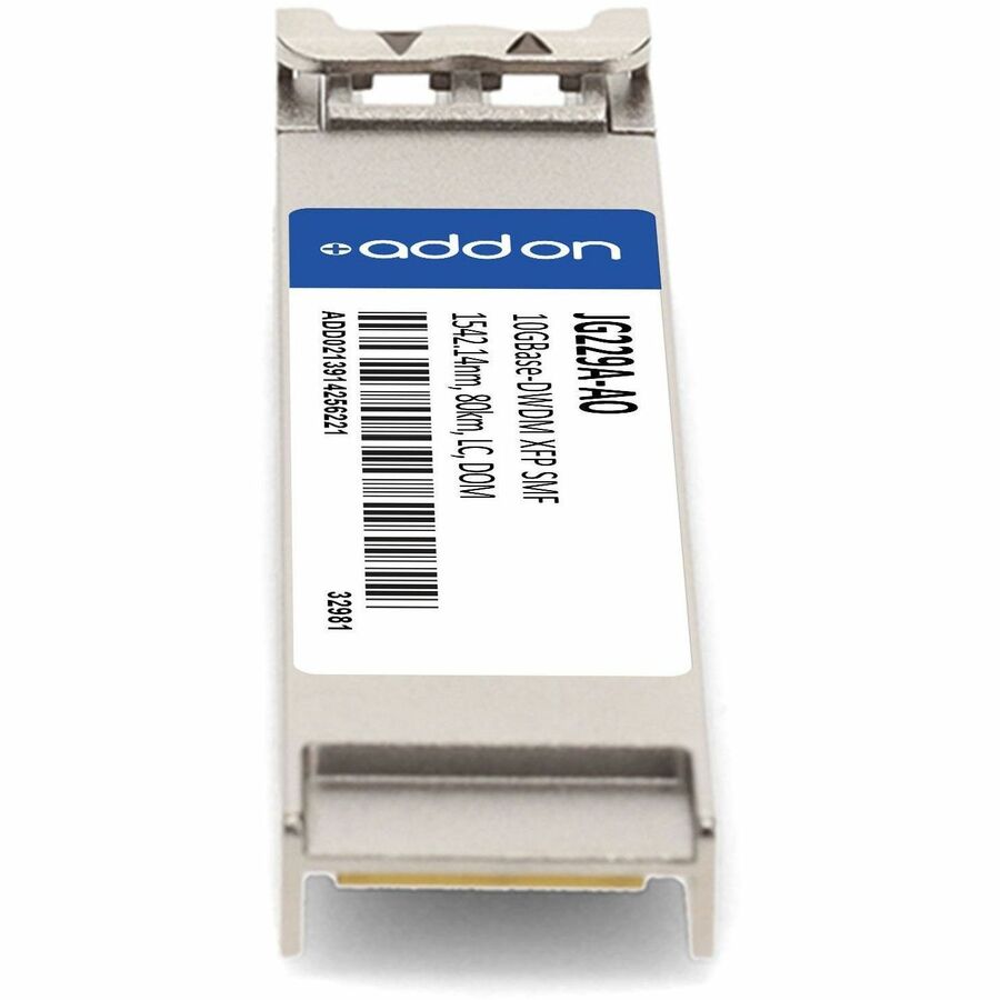 AddOn HP JG229A Compatible TAA Compliant 10GBase-DWDM 100GHz XFP Transceiver (SMF, 1542.14nm, 80km, LC, DOM)