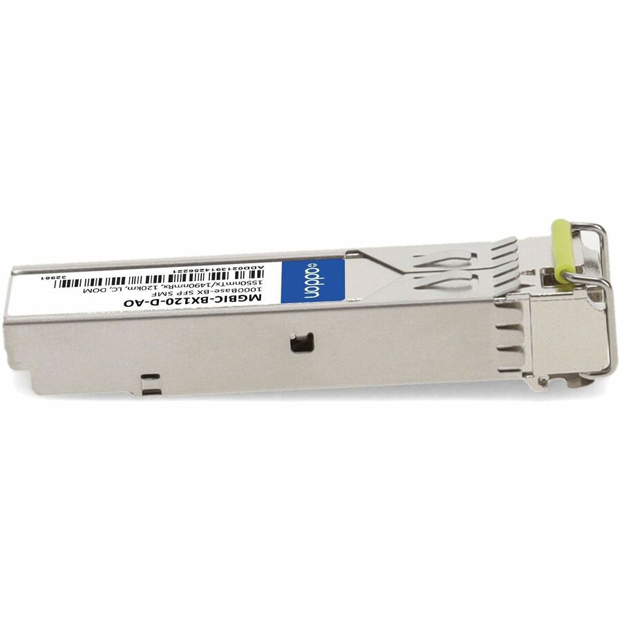 AddOn Enterasys MGBIC-BX120-D Compatible TAA Compliant 1000Base-BX SFP Transceiver (SMF, 1550nmTx/1490nmRx, 120km, LC, DOM)