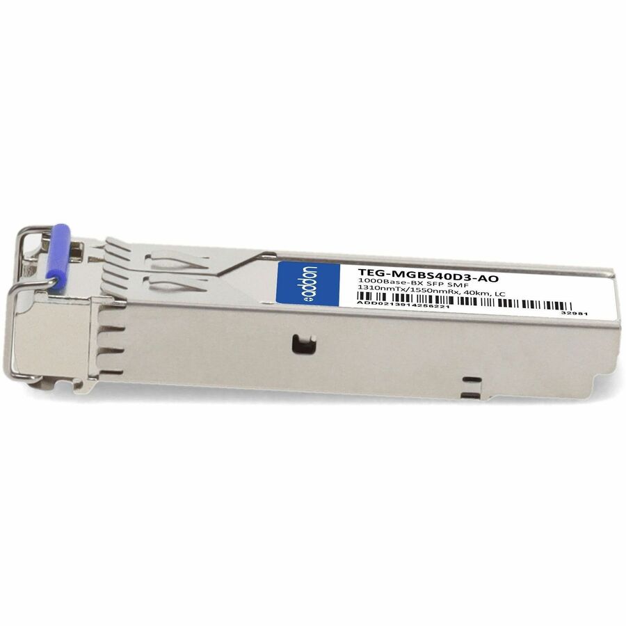 AddOn TRENDnet TEG-MGBS40D3 Compatible TAA Compliant 1000Base-BX SFP Transceiver (SMF, 1310nmTx/1550nmRx, 40km, LC)