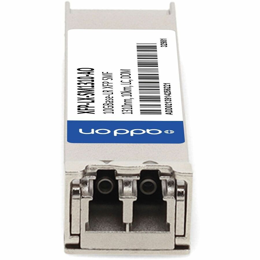 AddOn Huawei XFP-LX-SM1310 Compatible TAA Compliant 10GBase-LR XFP Transceiver (SMF, 1310nm, 10km, LC, DOM)