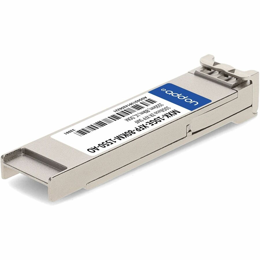 AddOn Zhone MXK-10GE-XFP-80KM-1550 Compatible TAA Compliant 10GBase-ZR XFP Transceiver (SMF, 1550nm, 80km, LC, DOM)