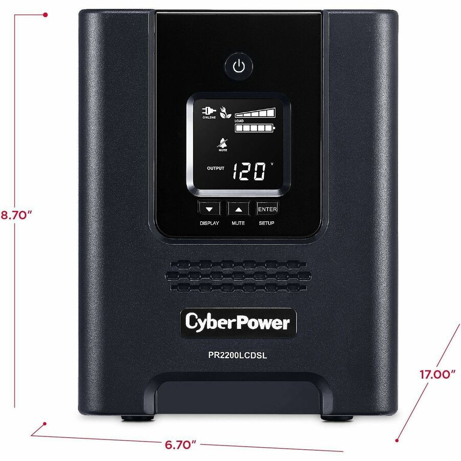 CyberPower PR2200LCDSL Smart App Sinewave UPS Systems