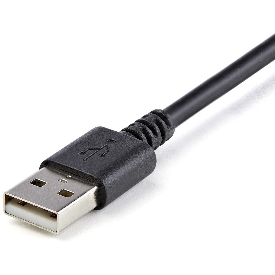 StarTech.com 3m (10ft) Long Black Apple® 8-pin Lightning Connector to USB Cable for iPhone / iPod / iPad