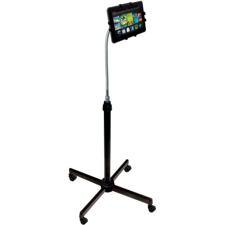 CTA Universal Height-Adjustable Gooseneck Floor Stand for Tablets