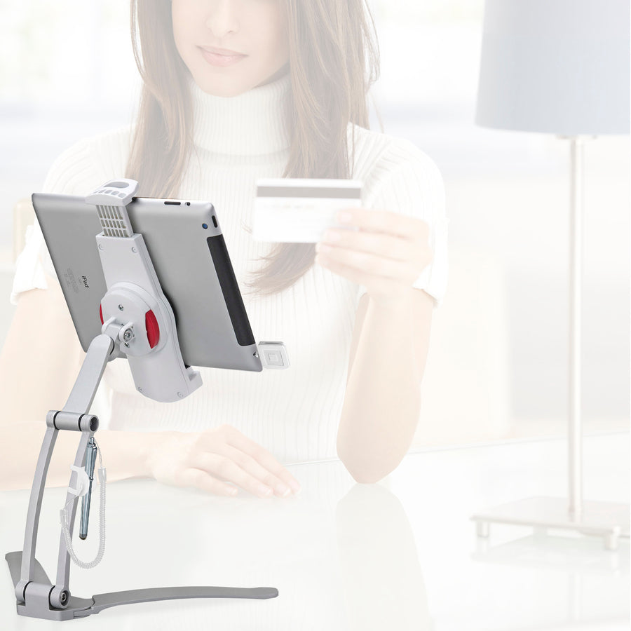 CTA Digital PAD-KMS 2-in-1 Kitchen Mount Stand for iPad and Tablets