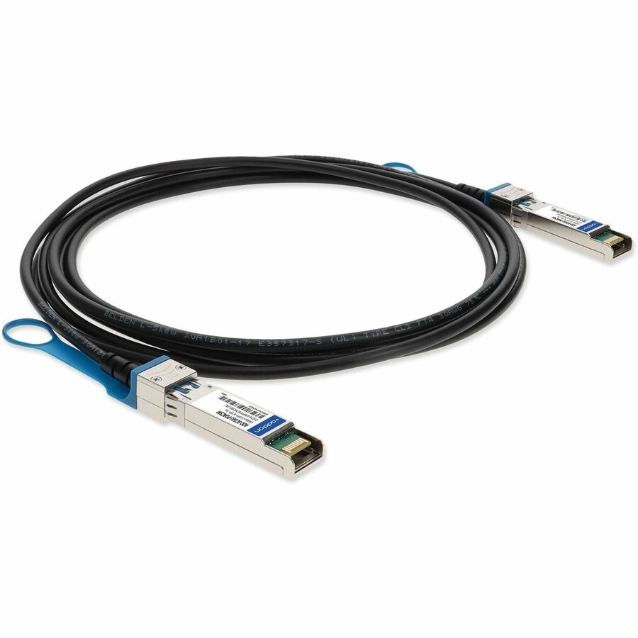 AddOn Cisco SFP-H10GB-CU5M to Juniper Networks EX-SFP-10GE-DAC-5M Compatible TAA Compliant 10GBase-CU SFP+ to SFP+ Direct Attach Cable (Passive Twinax, 5m)