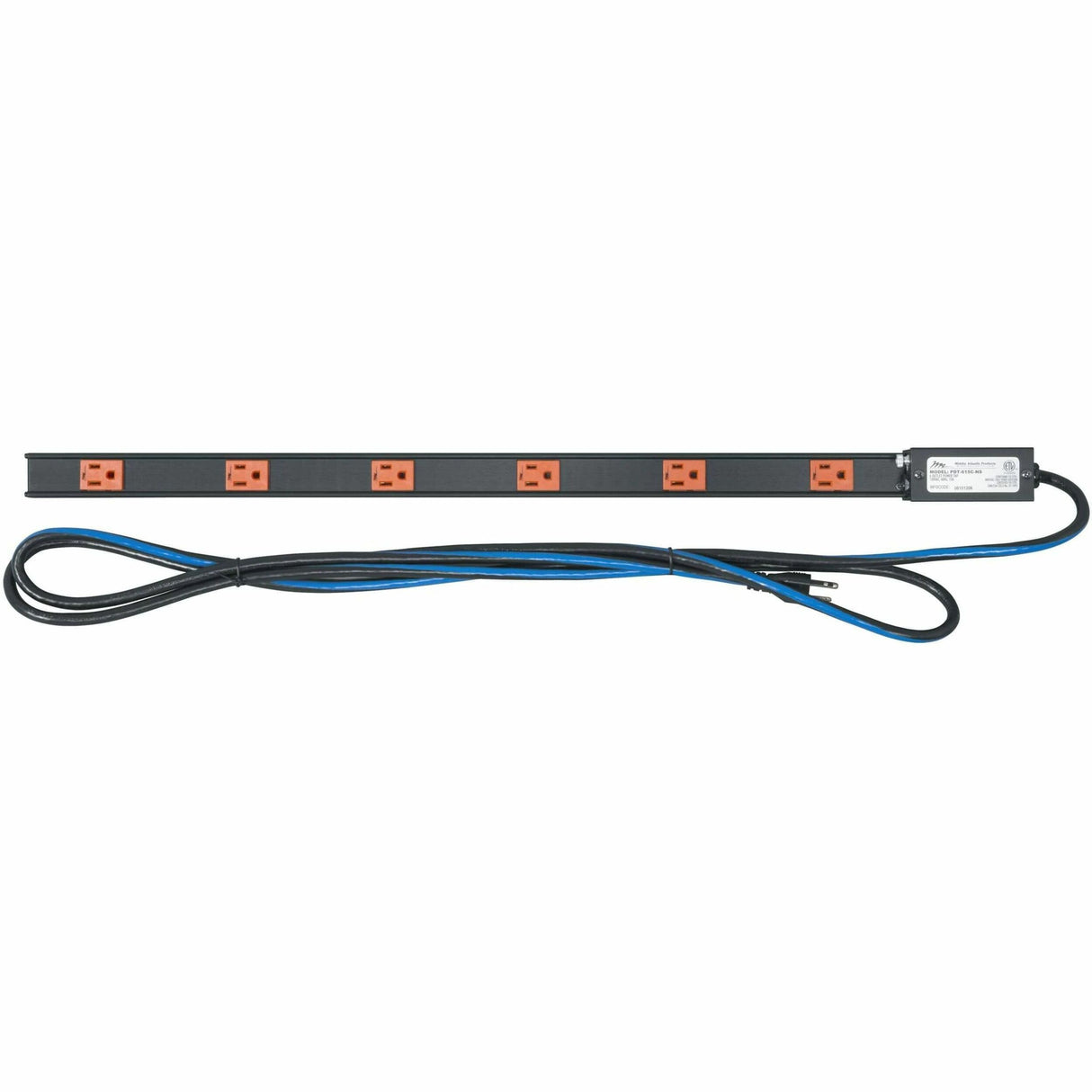 Middle Atlantic PDT Series Low Profile Vertical Power Strip - 15 Amp, 6 Outlet PDU