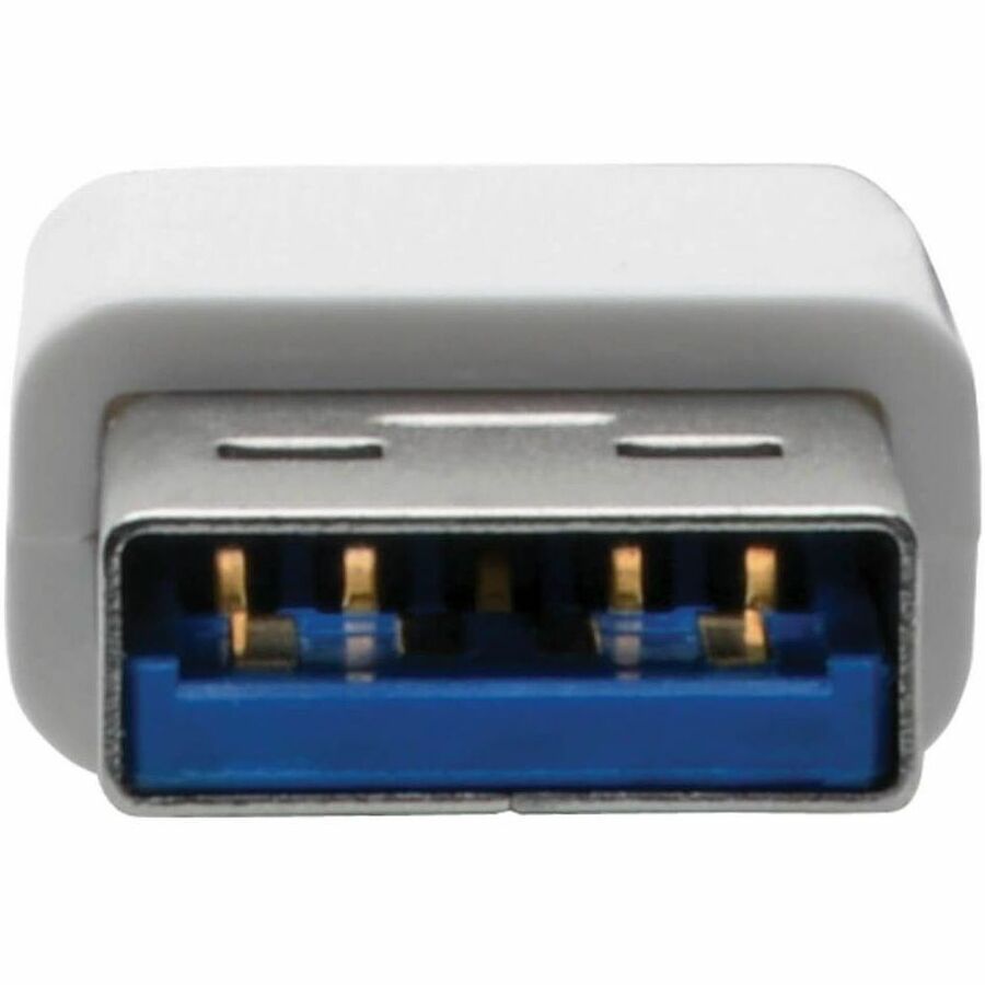 Eaton Tripp Lite Series USB 3.0 to Gigabit Ethernet NIC Network Adapter - 10/100/1000 Mbps, White