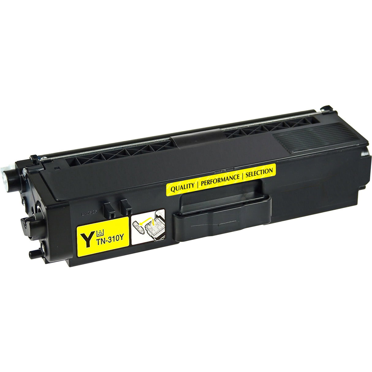 V7 Remanufactured High Yield Yellow Toner Cartridge for Brother TN315 - 3500 page yield