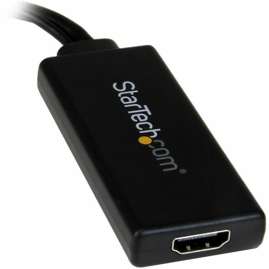 StarTech.com VGA to HDMI Adapter with USB Audio & Power - Portable VGA to HDMI Converter - 1080p