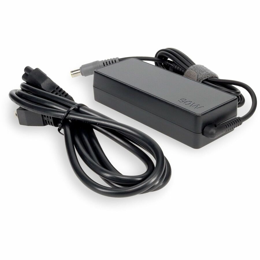 Lenovo 40Y7659 Compatible 90W 20V at 4.5A Black 5.5 mm x 2.5 mm Laptop Power Adapter and Cable