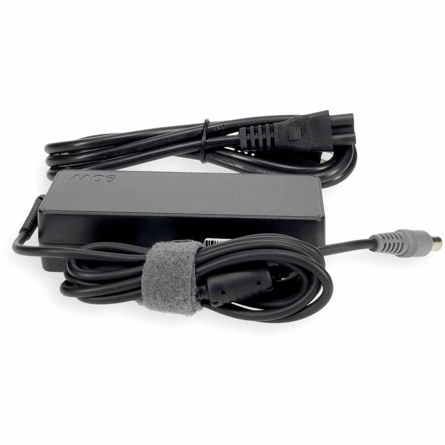 Lenovo 40Y7659 Compatible 90W 20V at 4.5A Black 5.5 mm x 2.5 mm Laptop Power Adapter and Cable