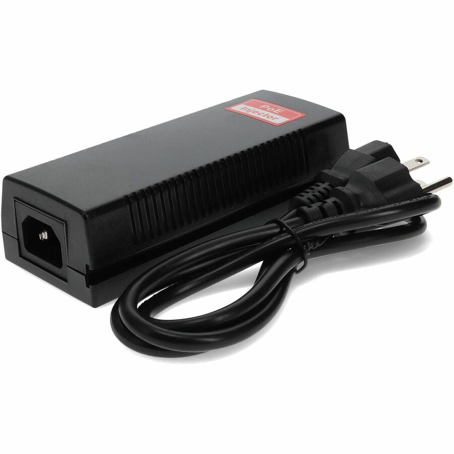 AddOn 60W POE Power Injector (IEEE802.3af/IEEE802.3at 57v 60W max,10/100Base-T and 10/100/1000Base-T )