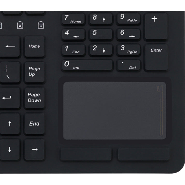 Adesso Antimicrobial Waterproof Touchpad Keyboard