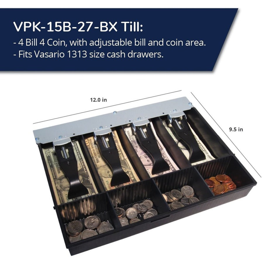 apg® Cash Drawer VPK-15B-27-BX Till