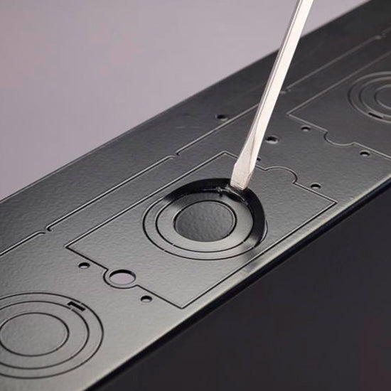 Chief Proximity In-Wall Storage Box with Flange - White