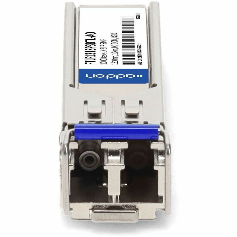 AddOn Finisar FTLF1318P3BTL Compatible TAA Compliant 1000Base-LX SFP Transceiver (SMF, 1310nm, 10km, LC, DOM)