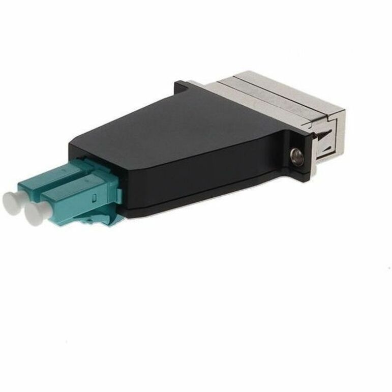 AddOn LC Male to SC Female MMF Duplex OM3 Fiber Optic Adapter