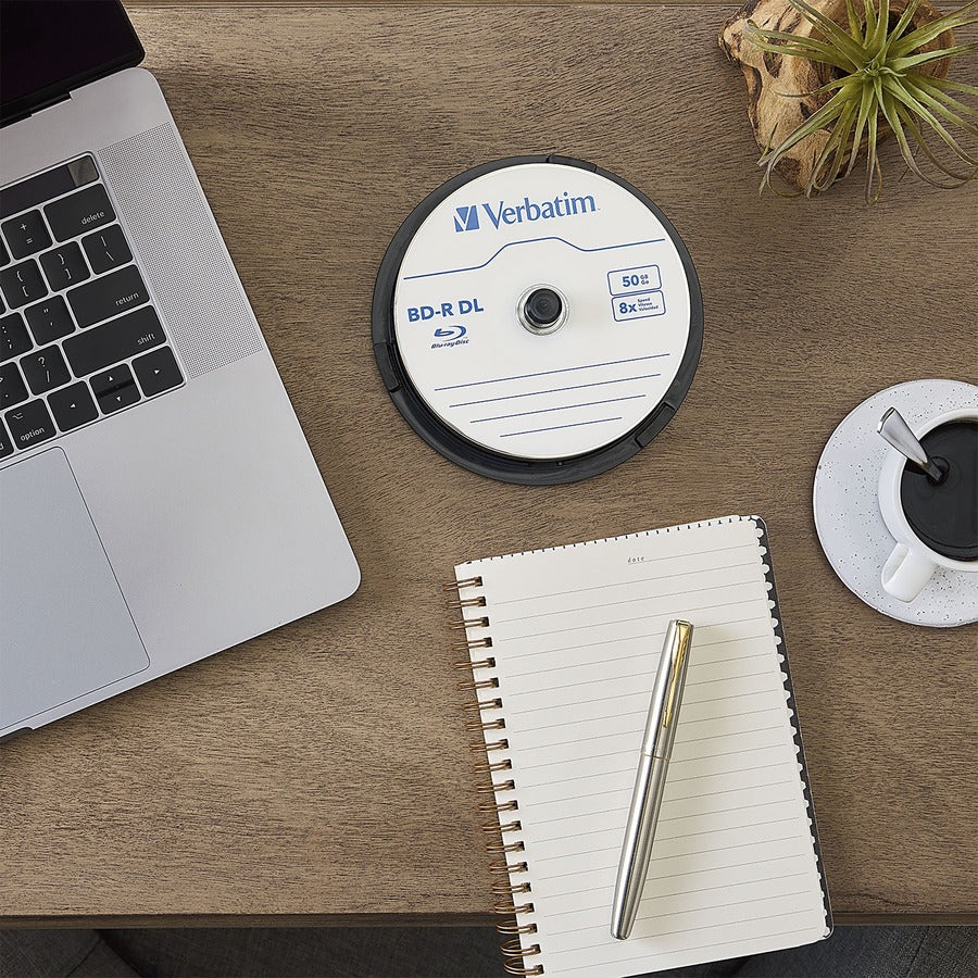 Verbatim BD-R DL 50GB 8X Verbatim, Hard Coat, 25pk Spindle