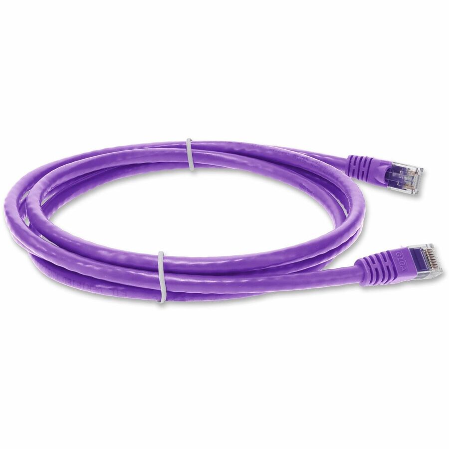 AddOn 4ft RJ-45 (Male) to RJ-45 (Male) Straight Violet Cat6 UTP Copper TAA Compliant Patch Cable