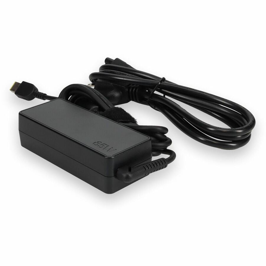 Lenovo 0B47455 Compatible 65W 20V at 3.25A Black Slim Tip Laptop Power Adapter and Cable