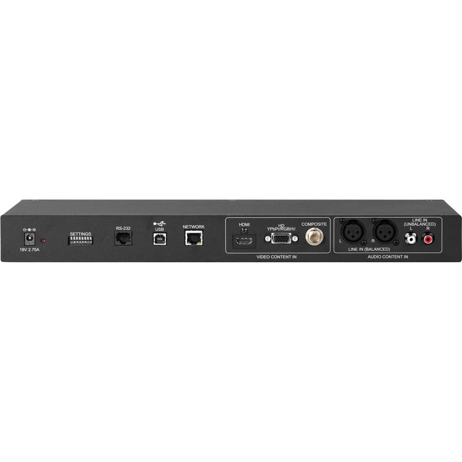 Vaddio AV Bridge - Streaming Video and Audio - Black