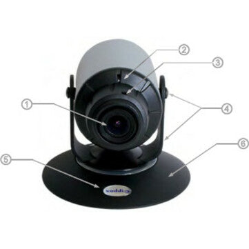 Vaddio WideSHOT Video Conferencing Camera - 1.3 Megapixel - 60 fps - USB 2.0 - 1 Pack(s)