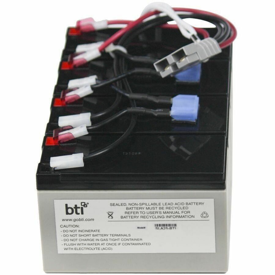BTI RBC25-SLA25-BTI SEALED LEAD ACID BATTERY FOR APC SU1400RMXL3U, SU1400RMXLB3U, SU1400RMXLI3U