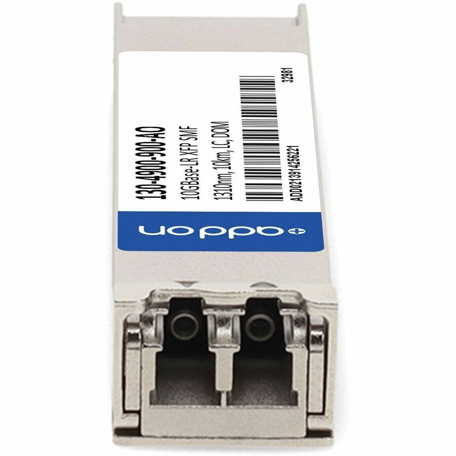 AddOn Ciena 130-4900-900 Compatible TAA Compliant 10GBase-LR XFP Transceiver (SMF, 1310nm, 10km, LC, DOM)