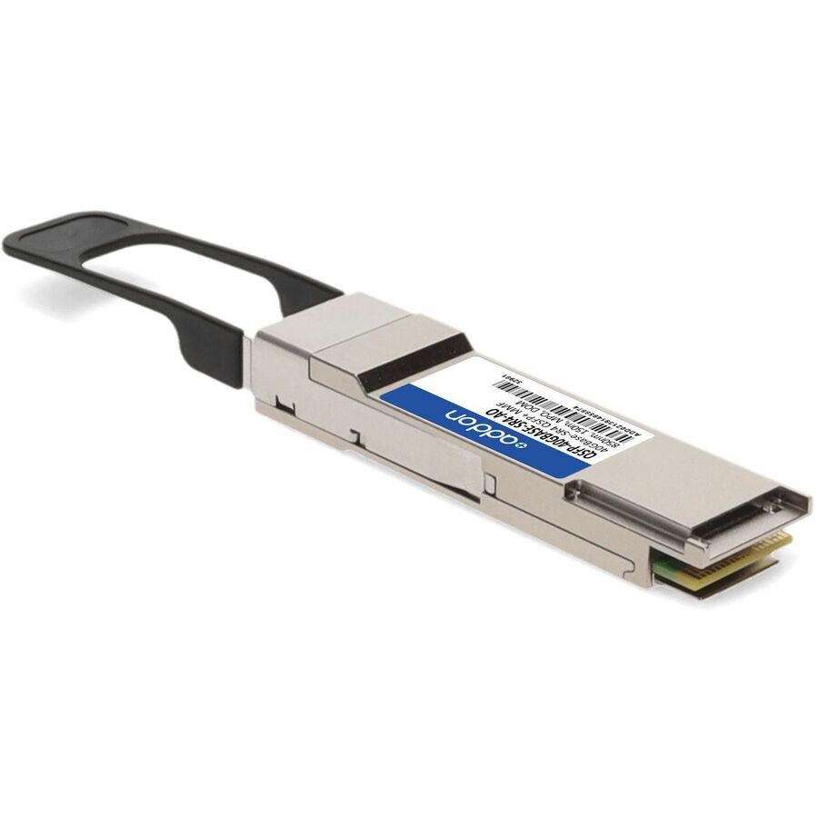 AddOn MSA and TAA Compliant 40GBase-SR4 QSFP+ Transceiver (MMF, 850nm, 150m, MPO, DOM)