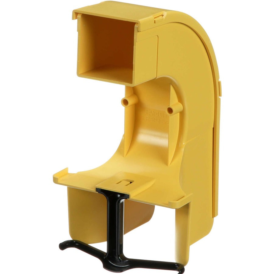 Panduit FiberRunner® Spill-Over Fitting, 2x2, Yellow