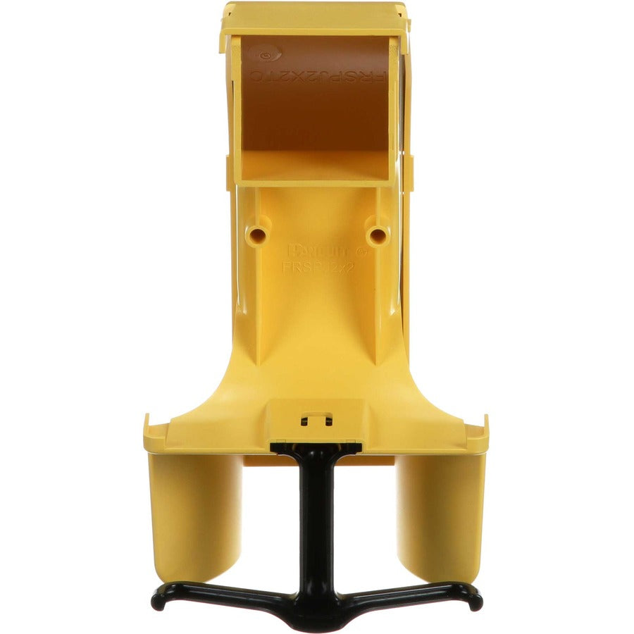 Panduit FiberRunner® Spill-Over Fitting, 2x2, Yellow