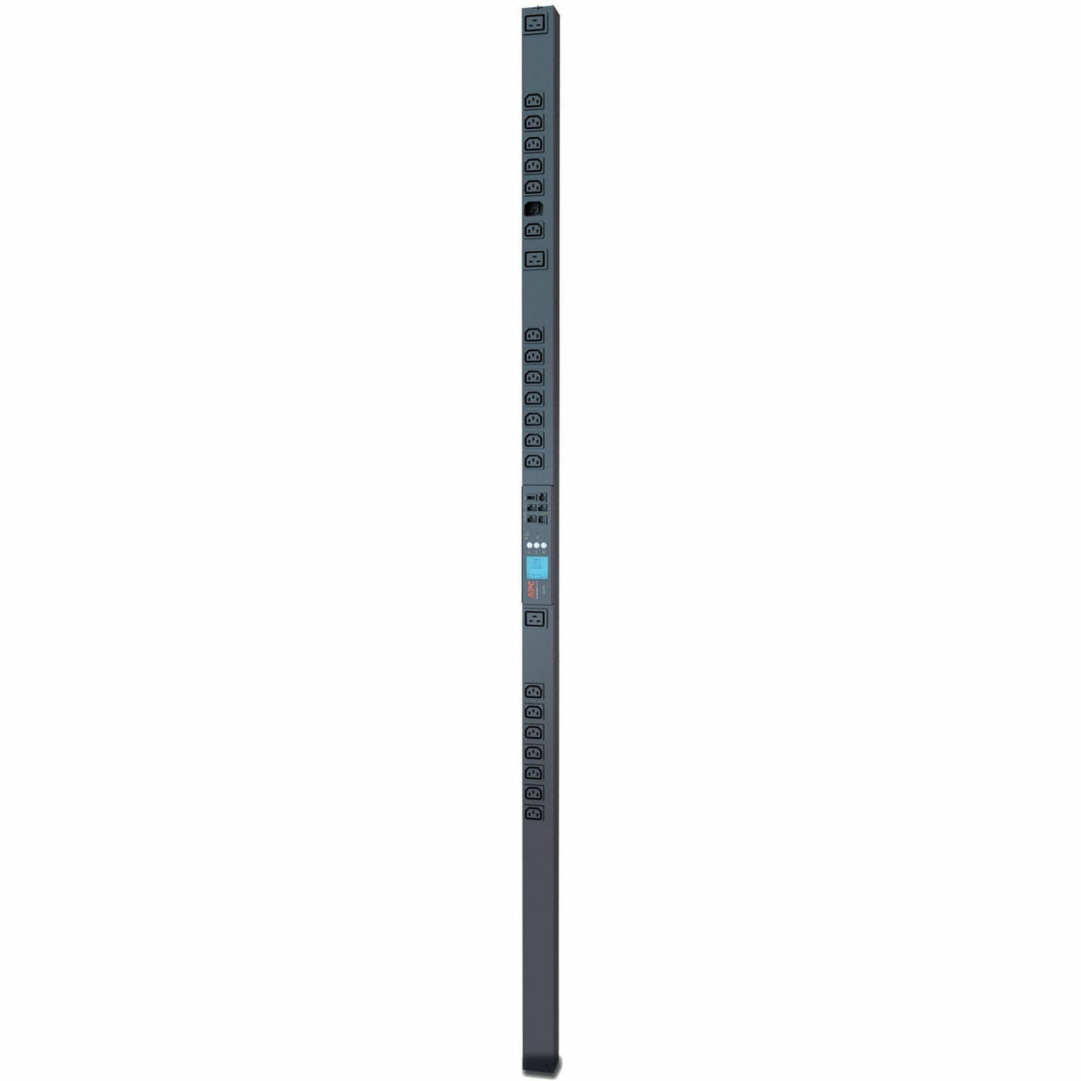 Rack PDU 2G, Metered-by-Outlet, ZeroU, 5.7kW, 208V, (21) C13 & (3) C19