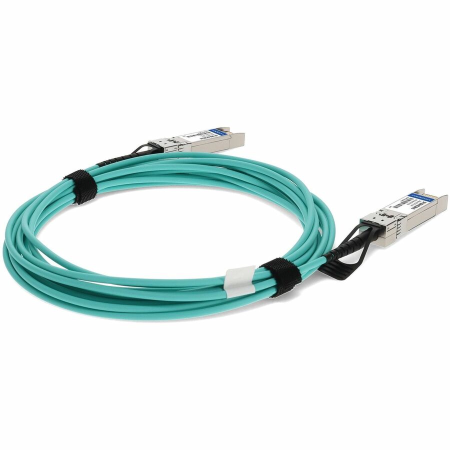 AddOn MSA and TAA Compliant 10GBase-AOC SFP+ to SFP+ Direct Attach Cable (850nm, MMF, 10m)