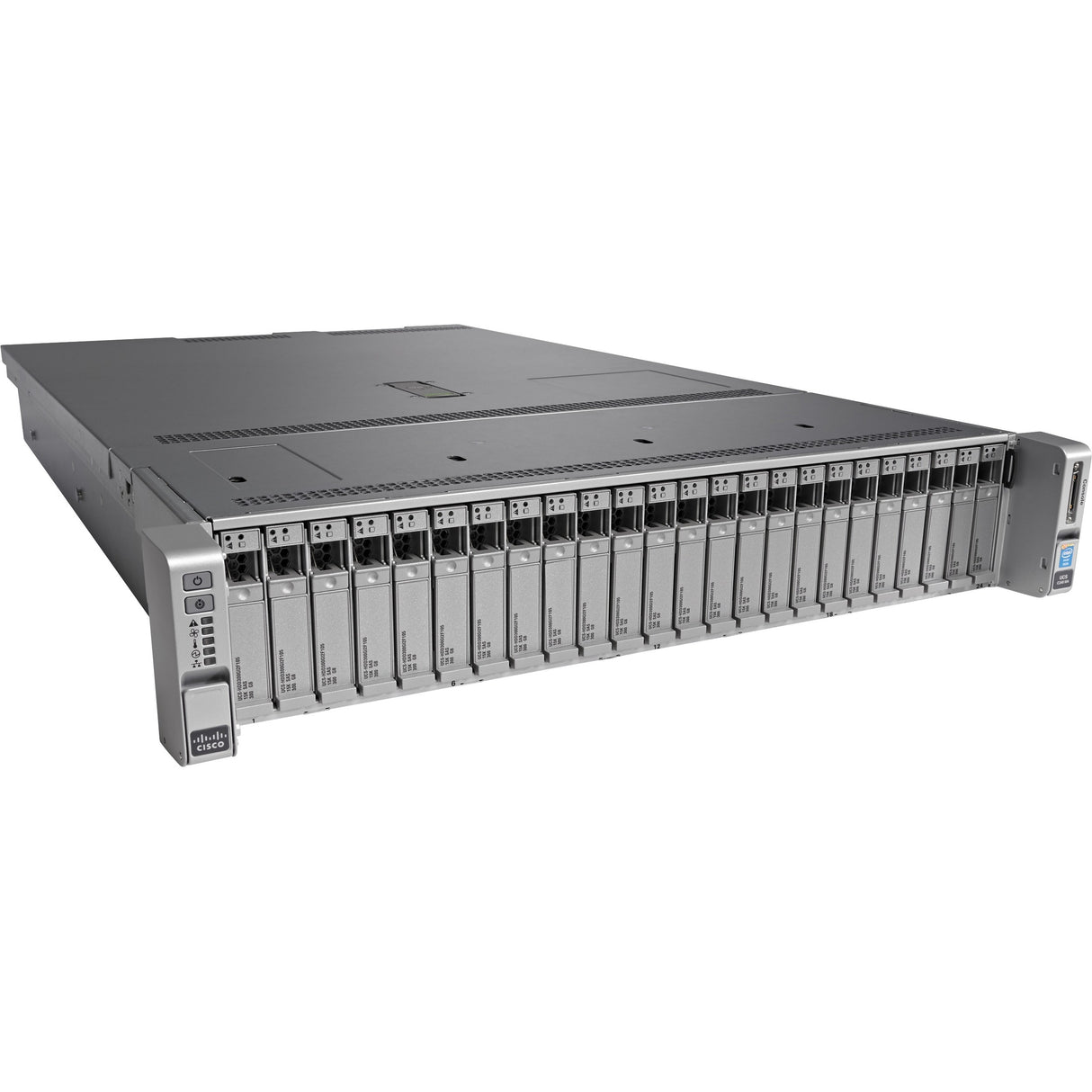 Cisco C240 M4 2U Rack Server - 2 Xeon E5-2680 v3 2.50 GHz - 32 GB RAM - 12Gb/s SAS, Serial Attached SCSI (SAS), Serial ATA Controller