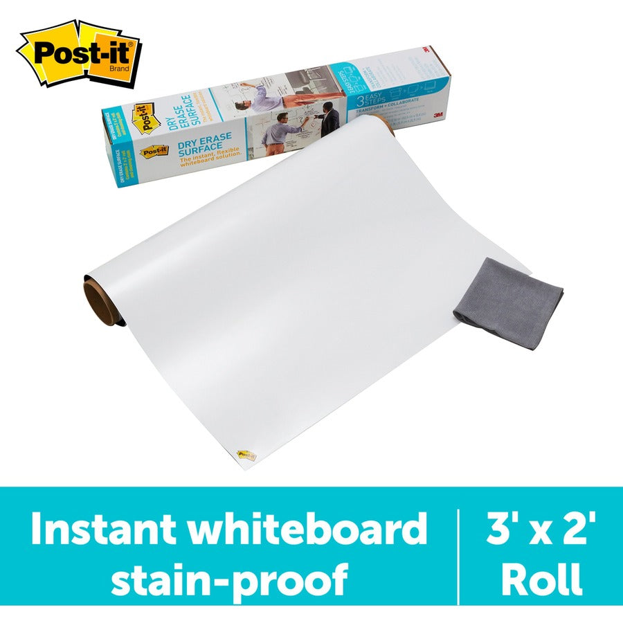 Post-it® Self-Stick Dry-Erase Film Surface