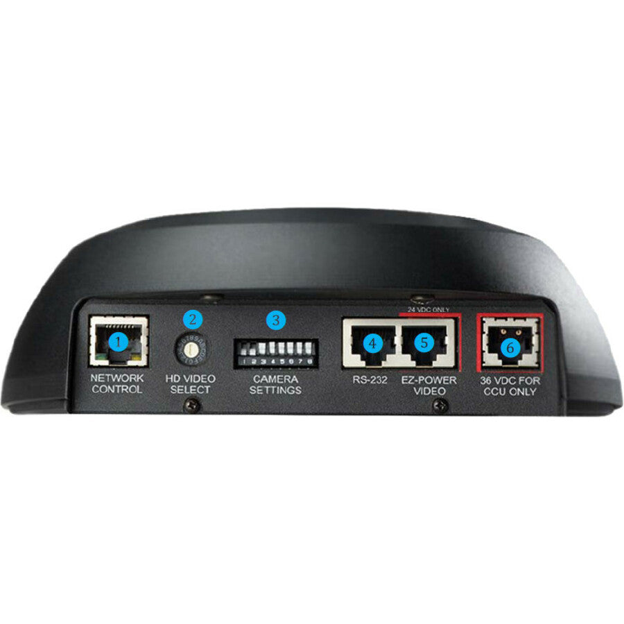 Vaddio RoboSHOT Video Conferencing Camera - 2.4 Megapixel - Black - HDMI - 1 Pack(s)